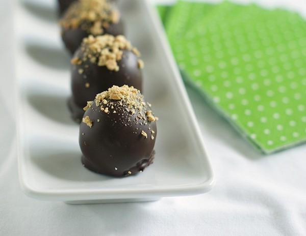 Key lime cake truffles