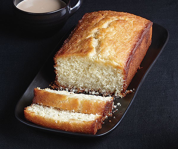 Key lime coconut yogurt cake