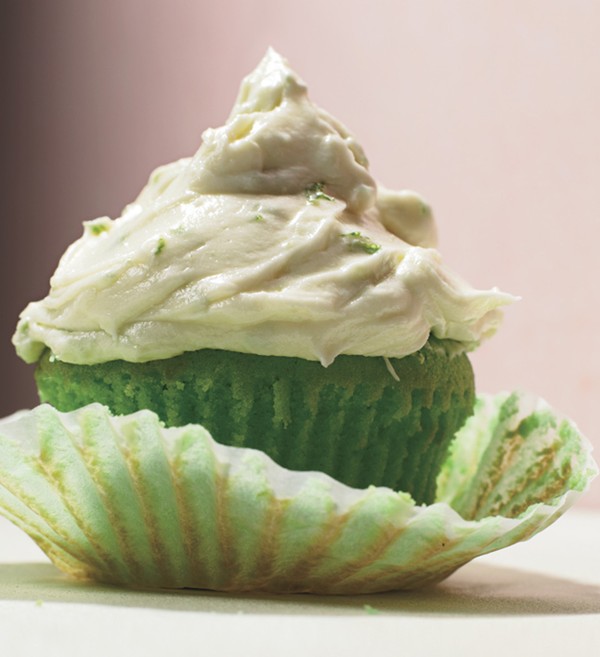 Key lime cupcakes