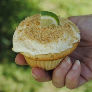 Key lime cupcakes