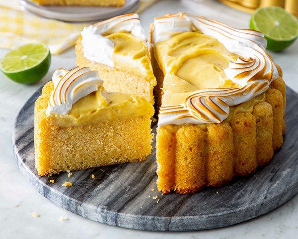 Key lime custard