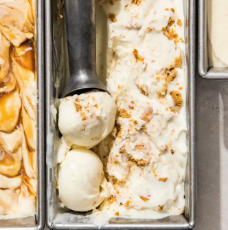 Key lime ice cream