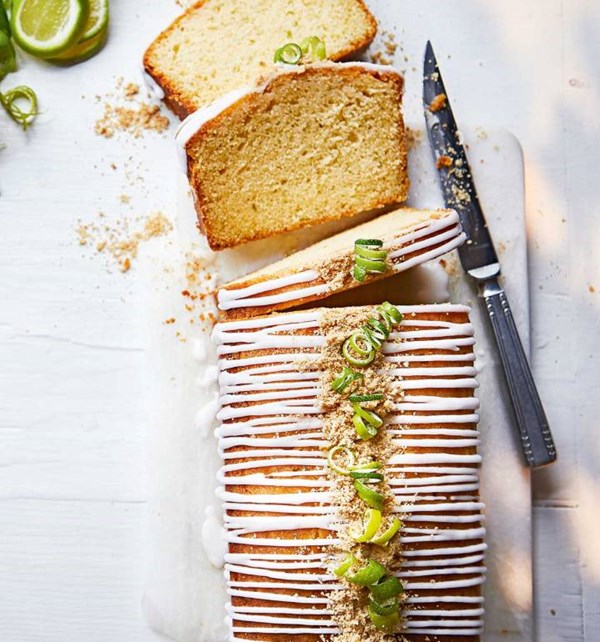 Key lime loaf cake