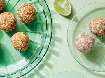 Key lime oat bites