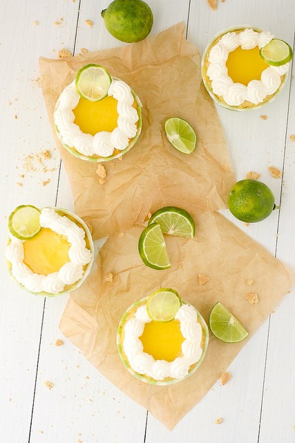Key lime pie cupcakes