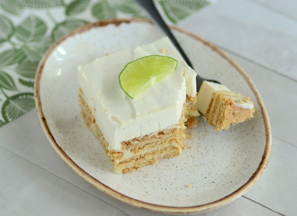 Key lime pie icebox cake