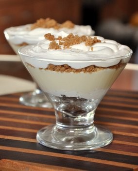 Key lime pie parfaits