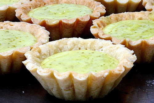 Key lime tart