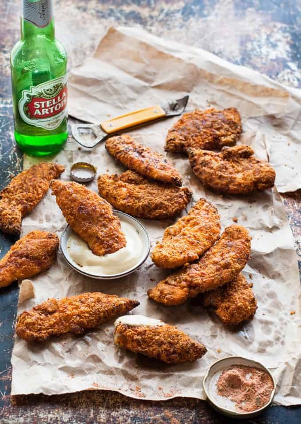 KFC baked oven fried chicken tenders