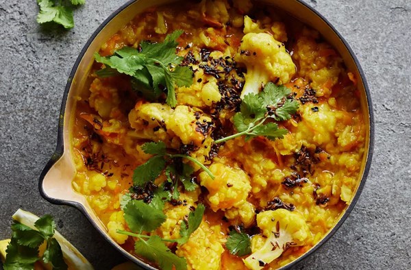 Khichdi-style cauliflower