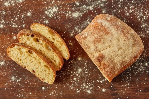 Khorasan flour ciabatta