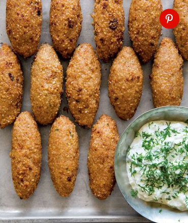 Kibbeh & tzatziki