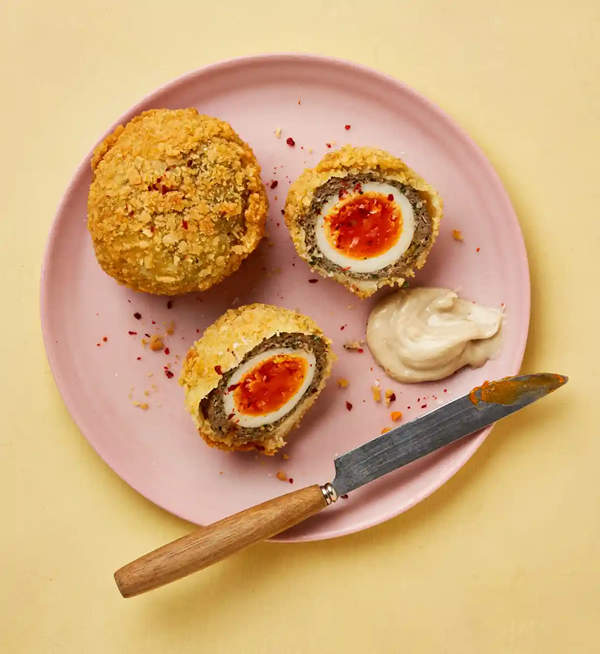 Kibbeh Scotch eggs