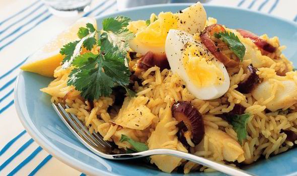 Kick-starter kedgeree