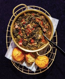 Kickin’ lickin’ collard greens