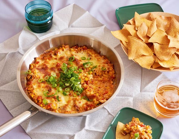 Kimcheesy corn