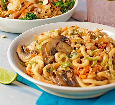 Kimchi & sesame noodles