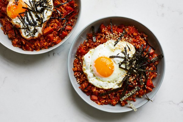 Kimchi fried rice [Grace Lee]