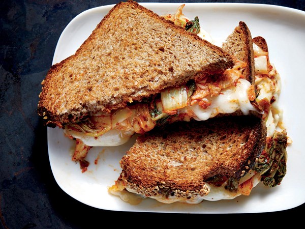 Kimchi grilled cheese
