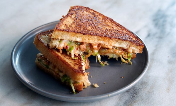 Kimchi grilled cheese [Ali Slagle]