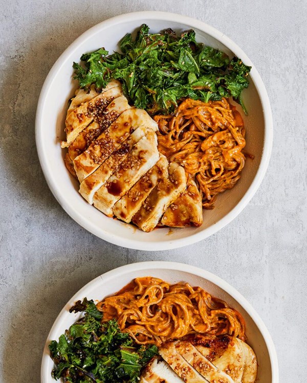 Kimchi noodle bowl 