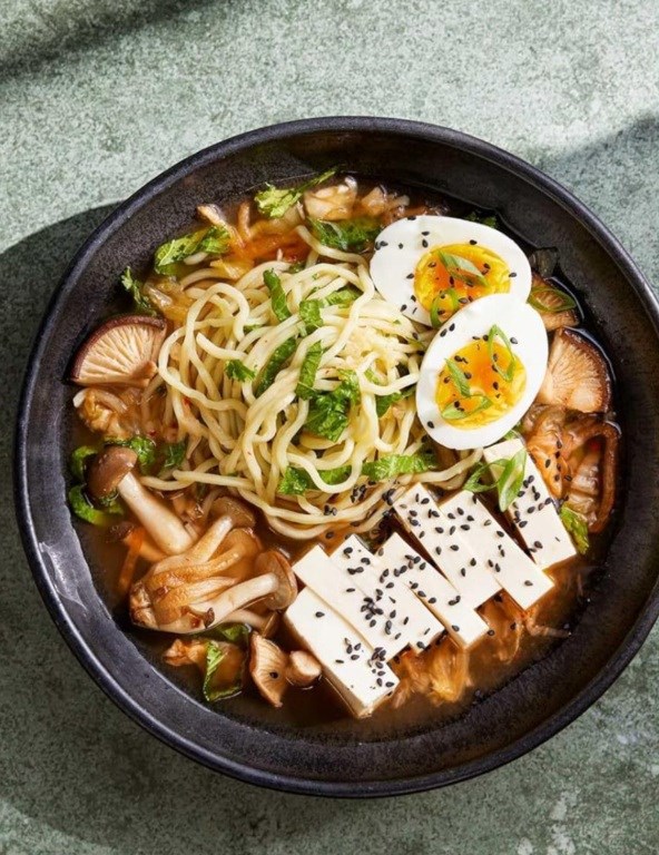Kimchi noodle soup