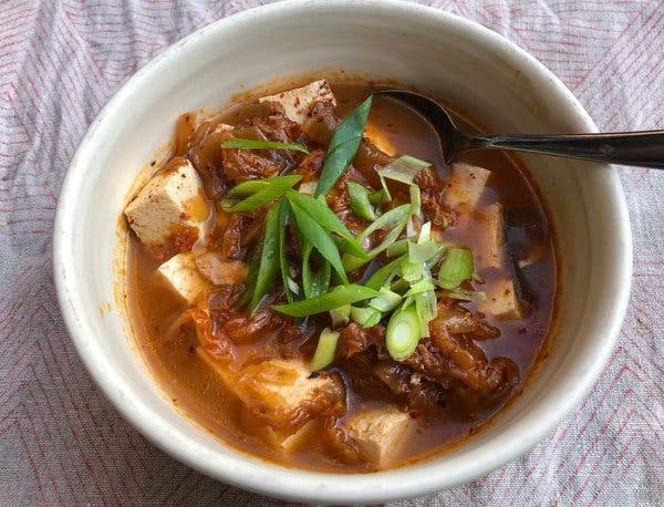 Kimchi soup