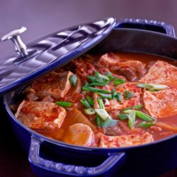 Kimchi stew (Kimchi jjigae)