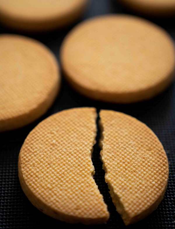 Kinako shortbread cookies