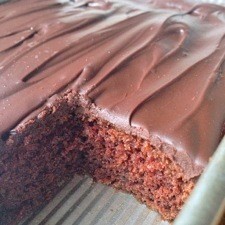 King Arthur Flour's original cake-pan cake