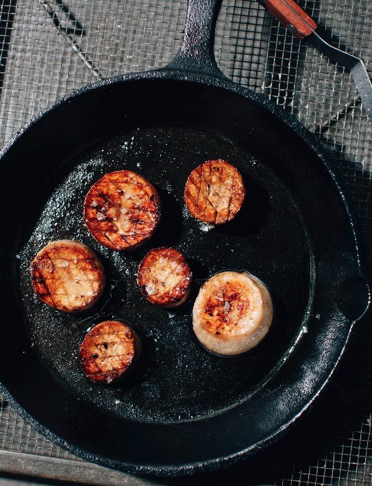 King oyster mushroom scallops