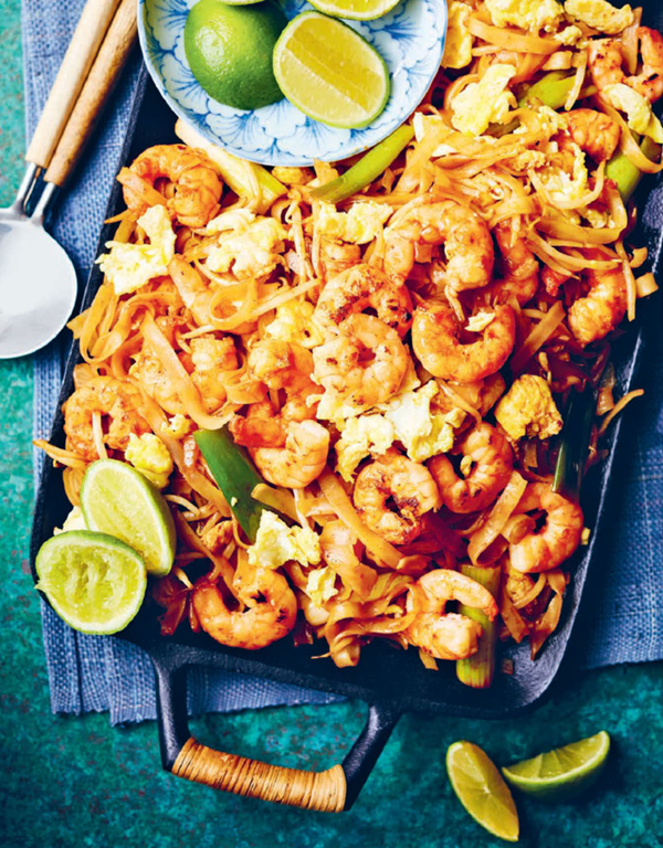 King prawn pad Thai