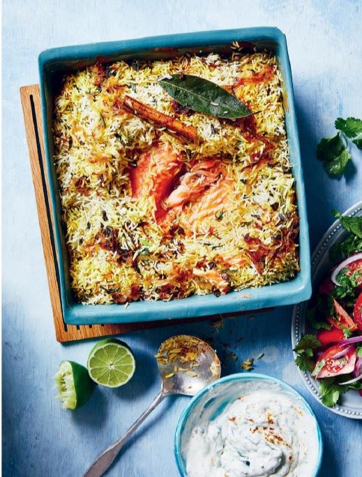 King salmon biryani