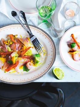 Kingfish ceviche