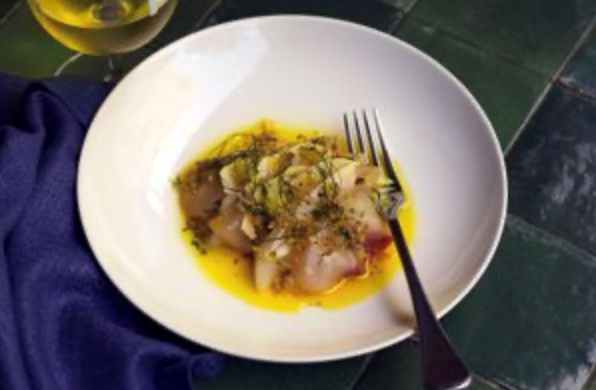 Kingfish crudo