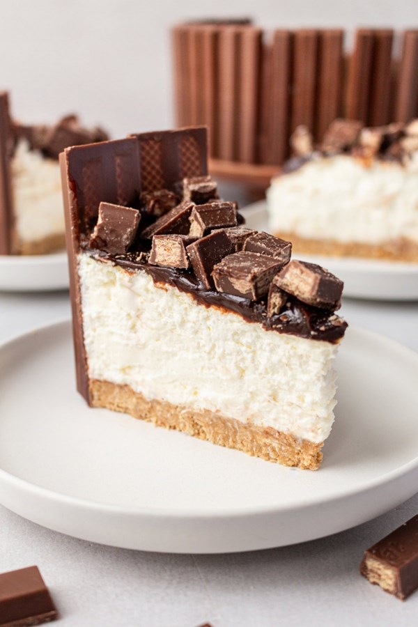 Kit Kat cheesecake