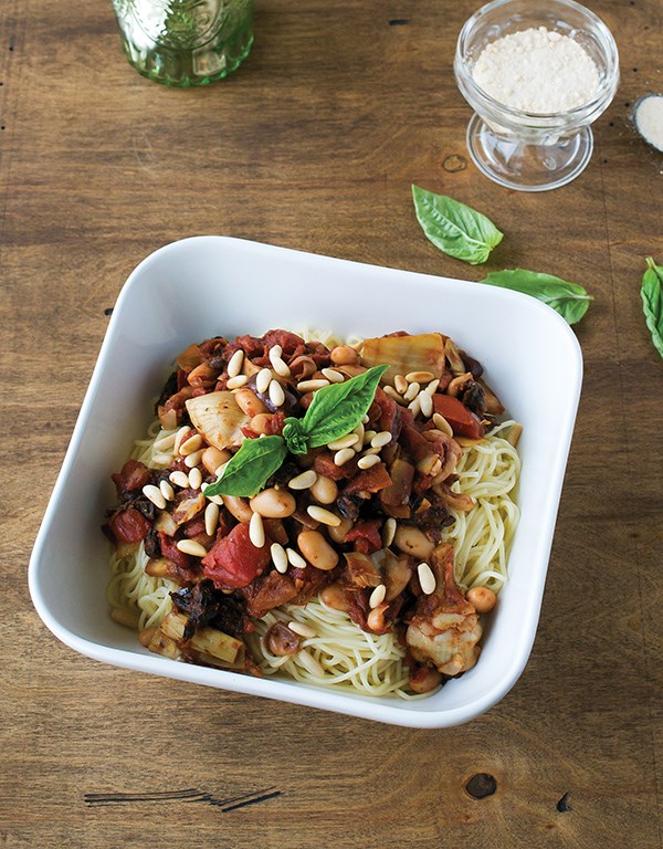 Kitchen-sink capellini