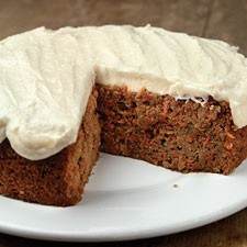"Kitchen sink" carrot cake