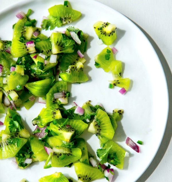 Kiwi-jalapeño salsa