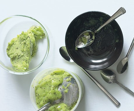 Kiwi sorbet