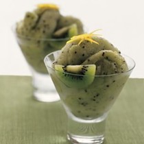 Kiwifruit sorbet