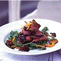 Kjälknöl with sweet pickled chanterelles