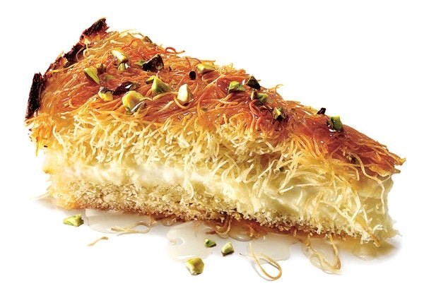 Knafeh à la crème
