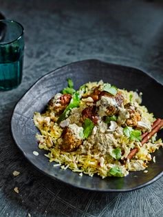 Kofta chicken & cashew nut curry