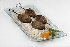 Kofta kebabs