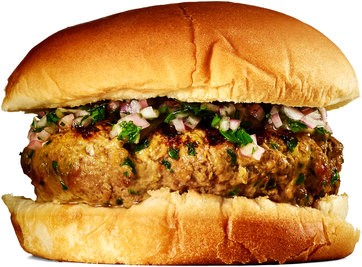 Kofte-style burger