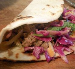 Kogi-inspired bulgogi tacos with spicy slaw [Lillian Cho, Chile Pepper Magazine]