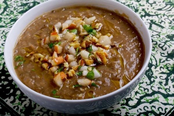 Kohlrabi and potato soup
