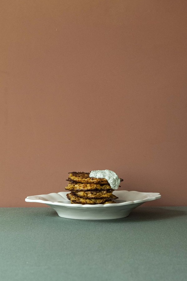 Kohlrabi-Kartoffel-Latkes