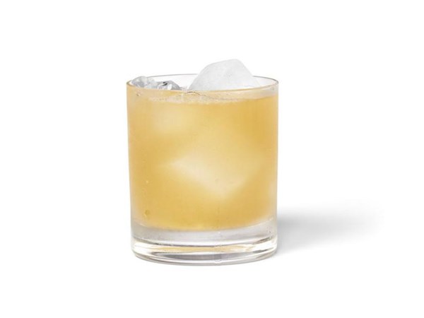 Kombucha-bourbon sour